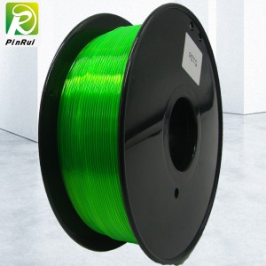 Pinrui Stampante 3D 1.75mmpetg a filamento colore verde per stampante 3D