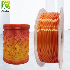 Pinrui di alta qualità Red-Gold Rainbow 1.75mm Stampante 3D Stampante PLA FILAMENTO